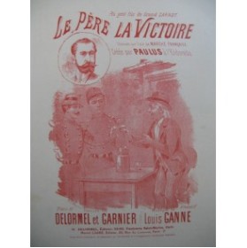 GANNE Louis Le Père La Victoire Chant Piano