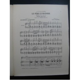 GANNE Louis Le Père La Victoire Chant Piano
