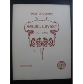 ROUGNON Paul Soleil Levant piano