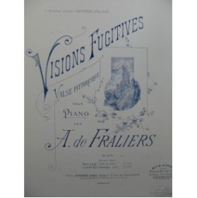 FRALIERS A. de Visions Fugitives piano