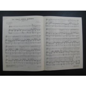 PANZUTI V. Le Vieux Chêne Solitaire Chant Piano 1946