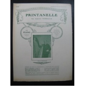 VERDALLE Gabriel Printanelle piano