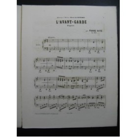 HITZ Franz L'Avant-Garde piano