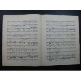 BACH J. S. Plus de Peines Plus de Larmes Chant Piano 1909