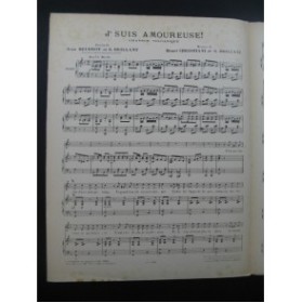 CHRISTIANI BRILLANT J'suis Amoureuse Piano Chant 1907