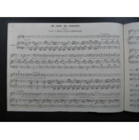 Journal des Demoiselles Delioux Lhuillier Dufresne Piano Chant 1854