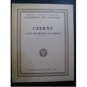 CZERNY Charles L'art de délier les doigts op 699 No 2 Piano