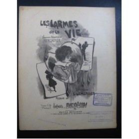DEQUIN Léon Les Larmes de la Vie Chant Piano