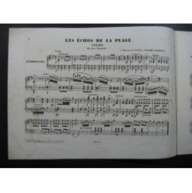 MASSIP Jules Les Echos de la Plage Piano XIXe