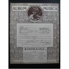 Album Musica No 49 Piano ou Chant Piano 1906