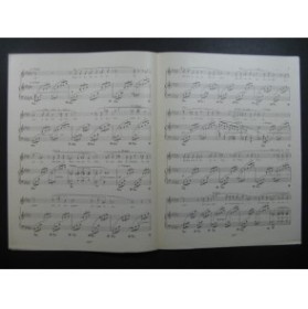 BEYDTS Louis Un Cri Chant Piano 1944