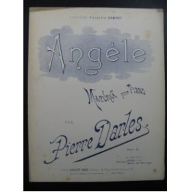 DARLES Pierre Angèle piano