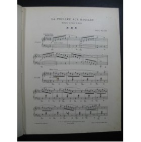 WACHS Paul La Veillée aux Etoiles piano