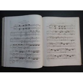 MOZART W. A. Six Grandes Symphonies Czerny Piano 4 mains ca1850