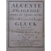 GLUCK C. W. Alceste Opéra...