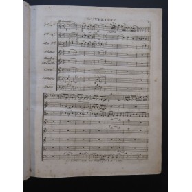 GLUCK C. W. Alceste Opéra Chant Orchestre 1776