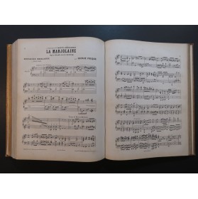 CHOPIN LISZT BERLIOZ WEBER BEETHOVEN MENDELSSOHN Recueil Piano ca1850