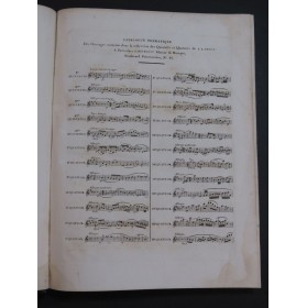 FESCA Friederick Ernst Collection de Quintetti et Quatuors ca1830