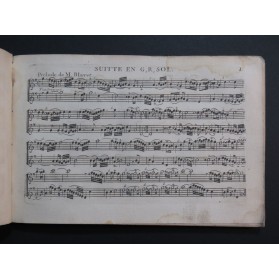BALVET Michel Recueil No 2 de Pièces Flûtes ou Violons ou Violes ca1735