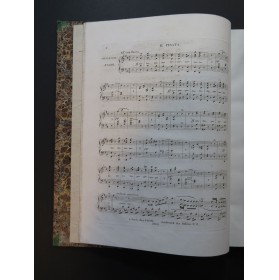BELLINI Vincenzo Il Pirata Opéra Chant Piano ca1830