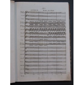 BOYCE W. Song HAENDEL G. F. Jubilate Deo Anthem Te Deum Chant Orchestre XVIIIe