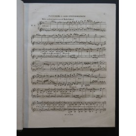 MEYERBEER Giacomo Il Crociato in Egitto Opéra Chant Clavecin ca1825