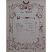 PFISTER Henri Mélodies...