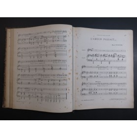 PFISTER Henri Mélodies Manuscrits Chant Piano ca1905