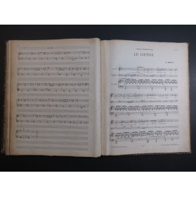 PFISTER Henri Mélodies Manuscrits Chant Piano ca1905