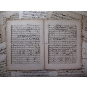 MÉHUL Etienne Nicolas Symphonie n° 2 Orchestre ca1810