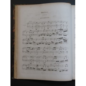 ROSSINI G. Moïse Opéra en français Chant Piano ca1827