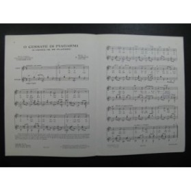 SCARLATTI Alessandro O Cessate di Piagarmi Chant Guitare 1955