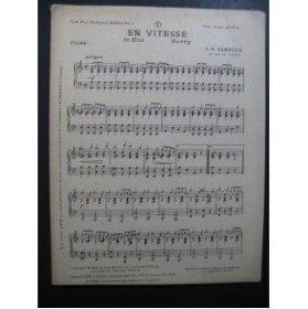 ZAMECNIK John Stepan En Vitesse Orchestre 1928