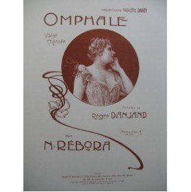 RÉBORA N. Omphale Chant Piano