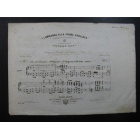 VERDI Giuseppe I Lombardi alla Prima Crociata No 15 Piano solo 1843
