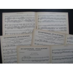MENDELSSOHN Symphonie Italienne Orchestre Piano Violon 1927