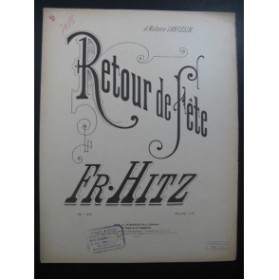 HITZ Franz Retour de Fête piano