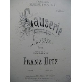 HITZ Franz Causerie piano