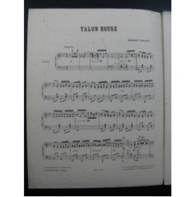 GILLET Ernest Talon Rouge piano