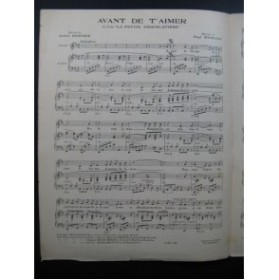 Avant de t'aimer Paul Misraki Chant Piano 1949