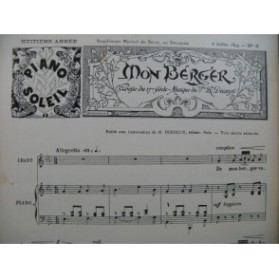 Piano Soleil No 2 Decazes Berlioz Piano Chant 1894