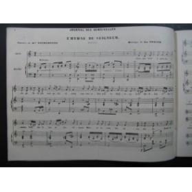 Journal des Demoiselles J. Strauss Perier Devinck Piano Chant 1853