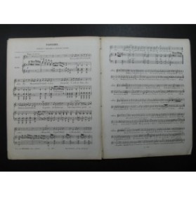 NADAUD Gustave Pandore Chant Piano XIXe