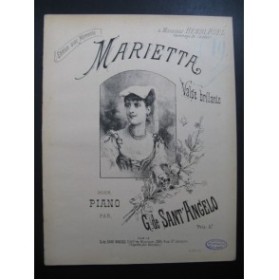 DE SANT'ANGELO G. Mariette Piano
