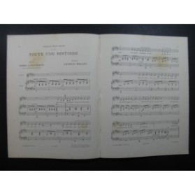 SUREAU-BELLET J. Toute une Histoire Chant Piano ca1898