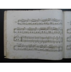 ETTLING Emile Suite de Valses sur Giralda d'Adam Piano ca1850