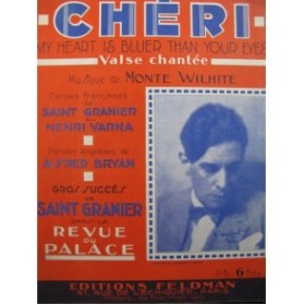 WILHITE Monte Chéri My Heart is bluer than your eyes Chant Piano 1930