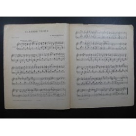 TSCHAIKOWSKY P. I. Chanson Triste Piano