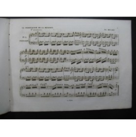 MUSARD Le Perruquier de la Régence 1er Quadrille Piano ca1840