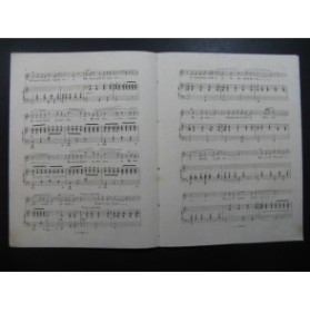 CHOUDENS Antony Un Dernier Baiser Chant Piano ca1870